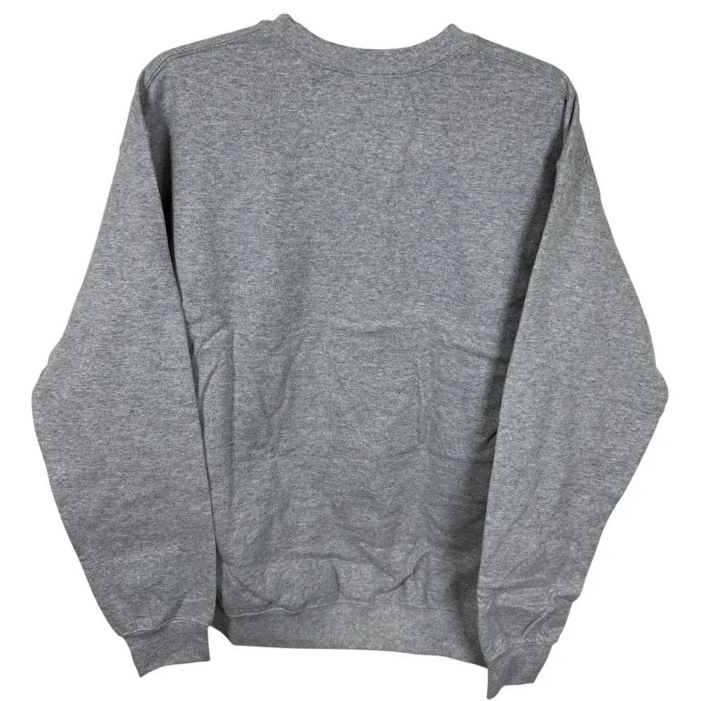 PLAYBOY x Color Bars Heather Gray Crewneck Sweatshirt Size Medium